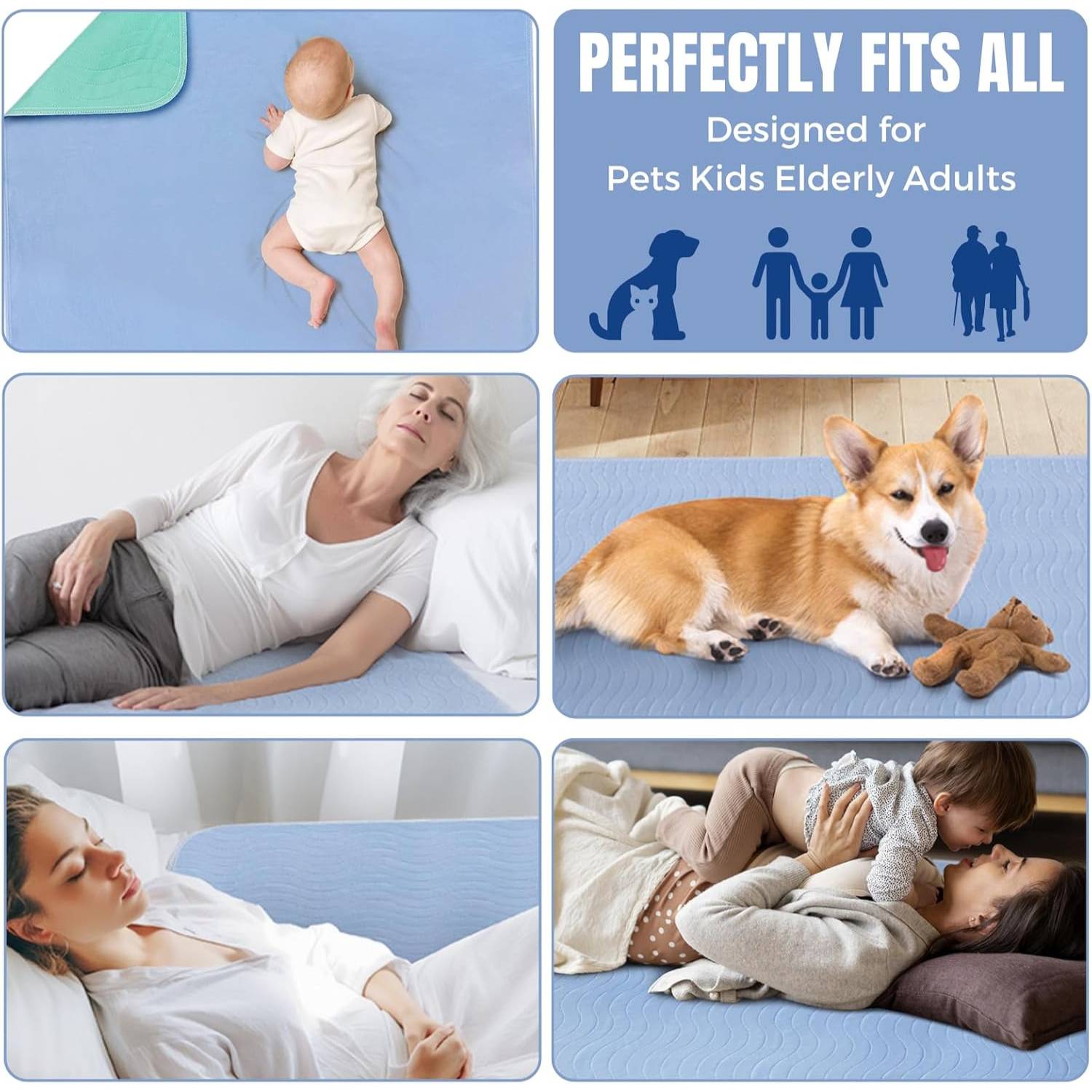 Washable Incontinence Bed Pads: image 2