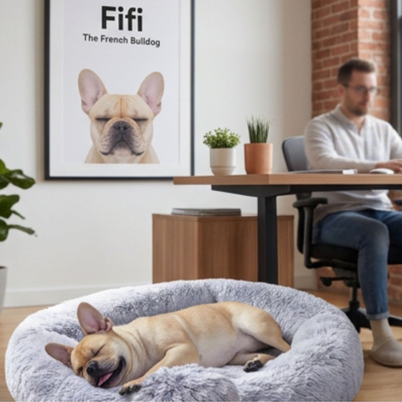 Fifi — immortalised in the boardroom