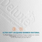 Bamboo Mattress Protector | Bamboo Washable Bed Mattress Cover | Eco Friendly Mattress Protection