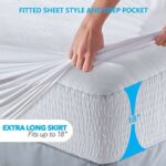 Bamboo Mattress Protector | Bamboo Washable Bed Mattress Cover | Eco Friendly Mattress Protection